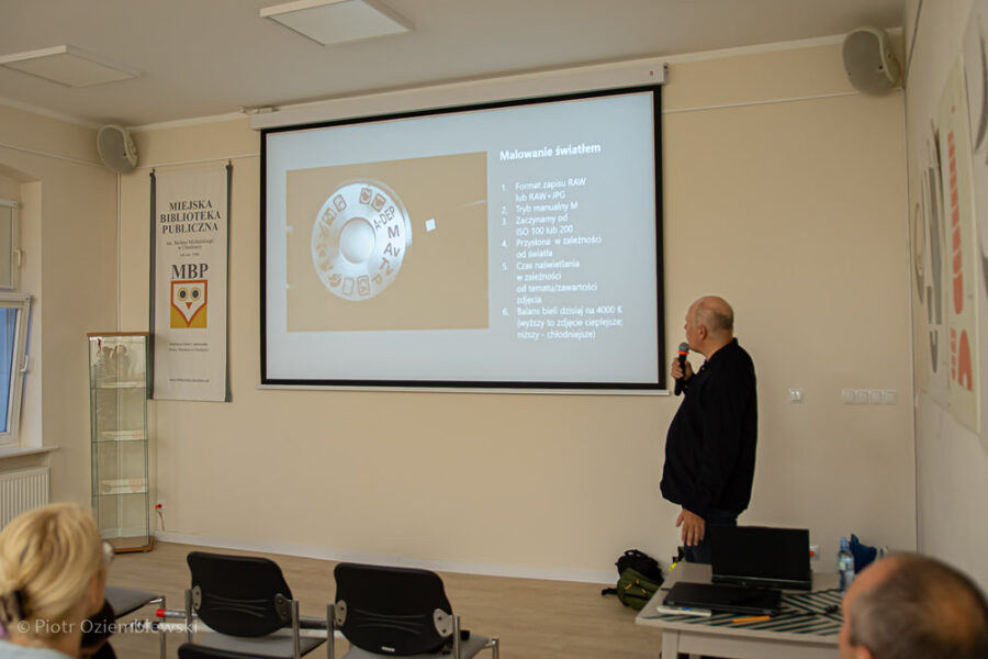 Warsztaty - malowanie światłem - część wykładowa