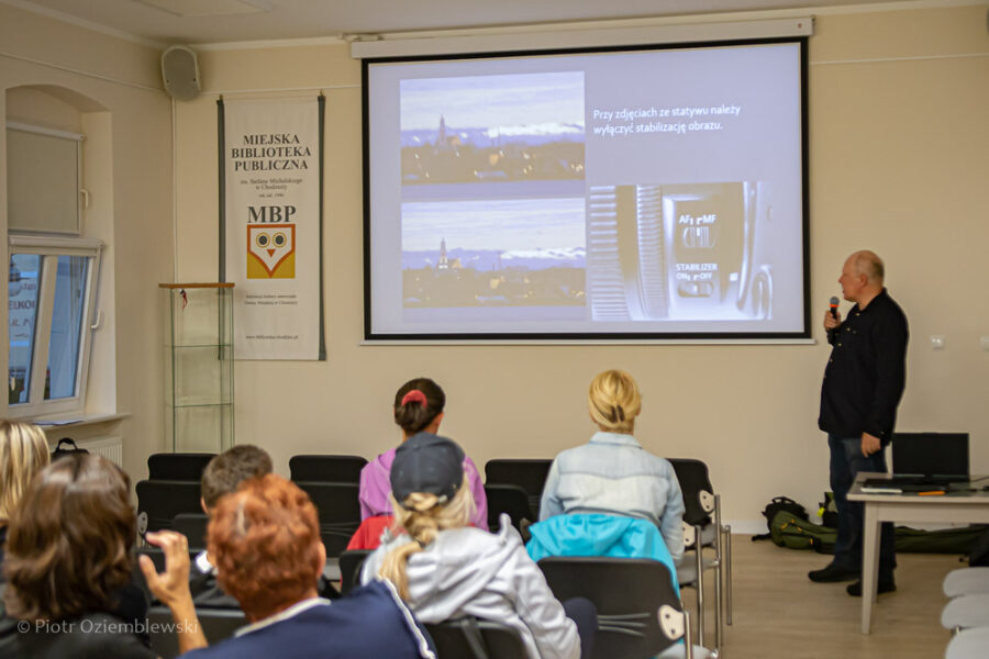 Warsztaty - malowanie światłem - część wykładowa