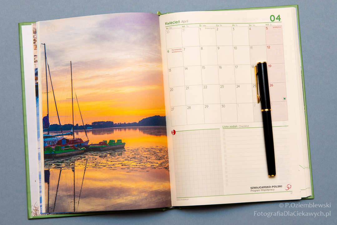 Moje zdjęcia trafiły do kalendarza promującego Chodzież
